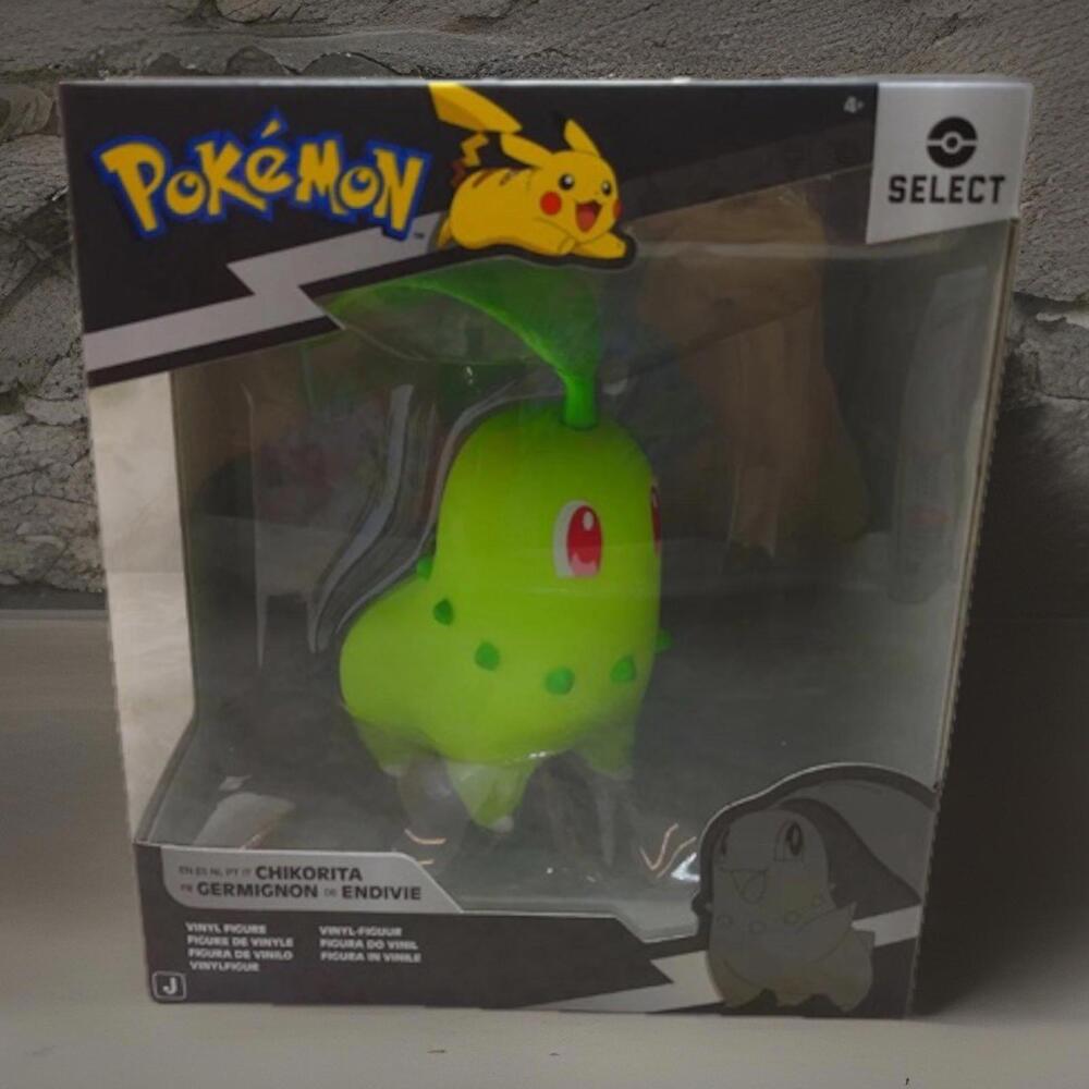Pokémon Jazwares 4" Vinyl Figure CHIKORITA